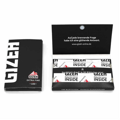 GIZEH Extra Fine Smoking Paper 100 Blättchen