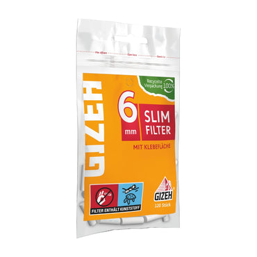 GIZEH Slim Filter | 120 Stück