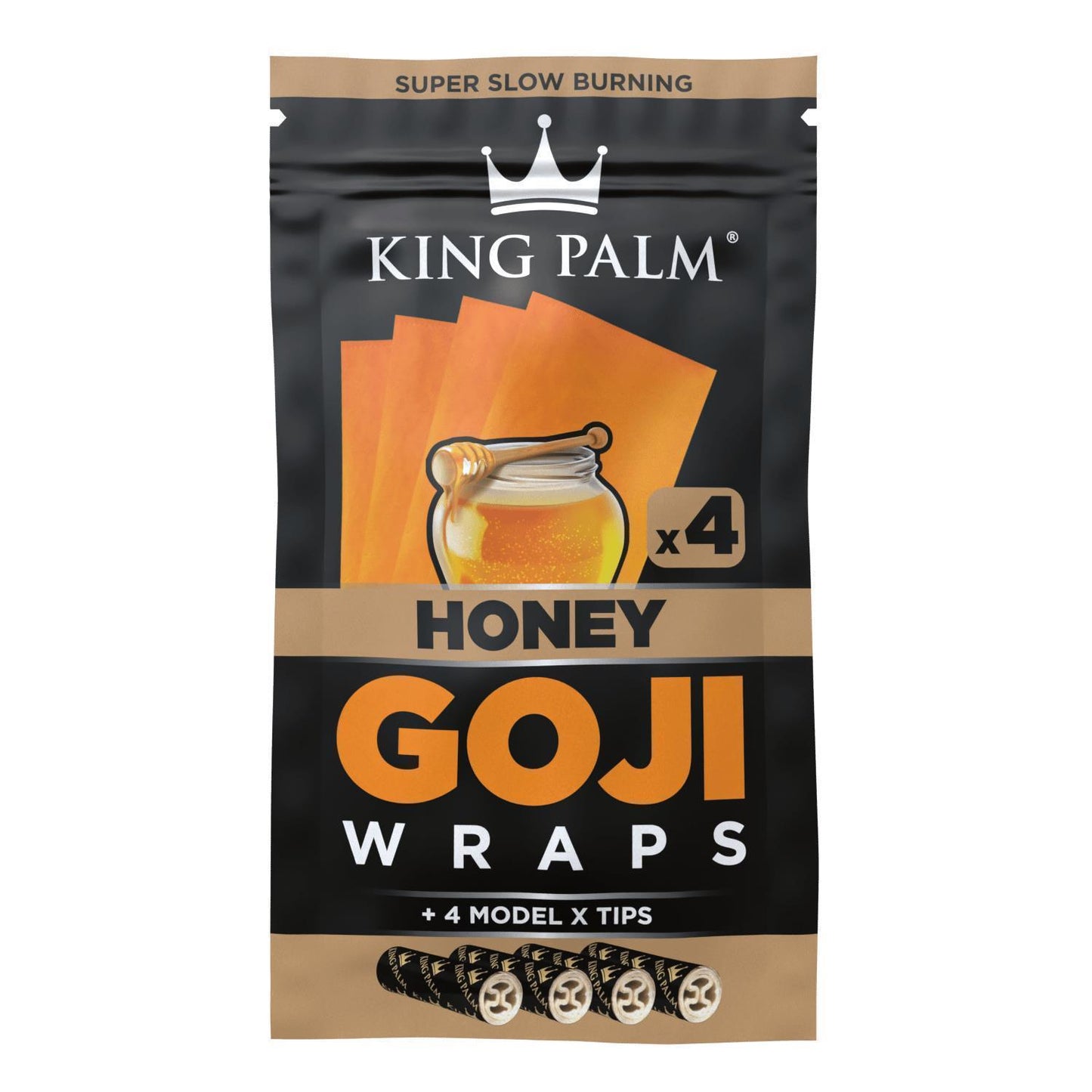King Palm Goji Wraps + Tips (4 Stück)
