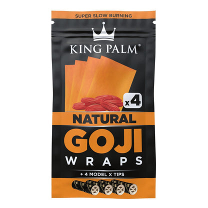 King Palm Goji Wraps + Tips (4 Stück)