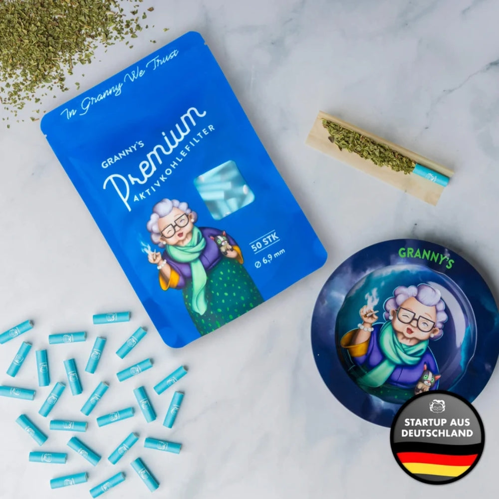 GRANNYS Weed Premium Aktivkohlefilter 6,9mm (210 Stück)