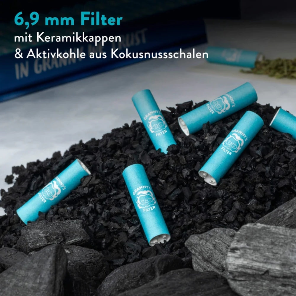 GRANNYS Weed Premium Aktivkohlefilter 6,9mm (210 Stück)