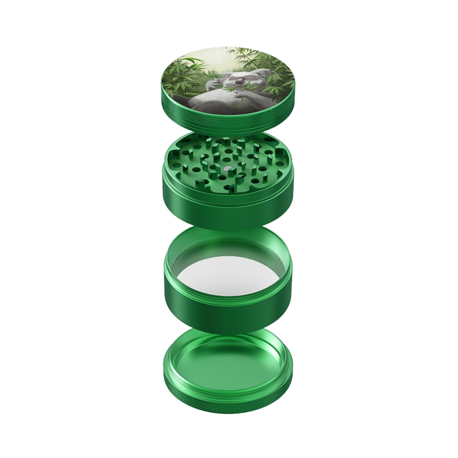Grindnation Grinder "Koala" 4-teilig - 63mm