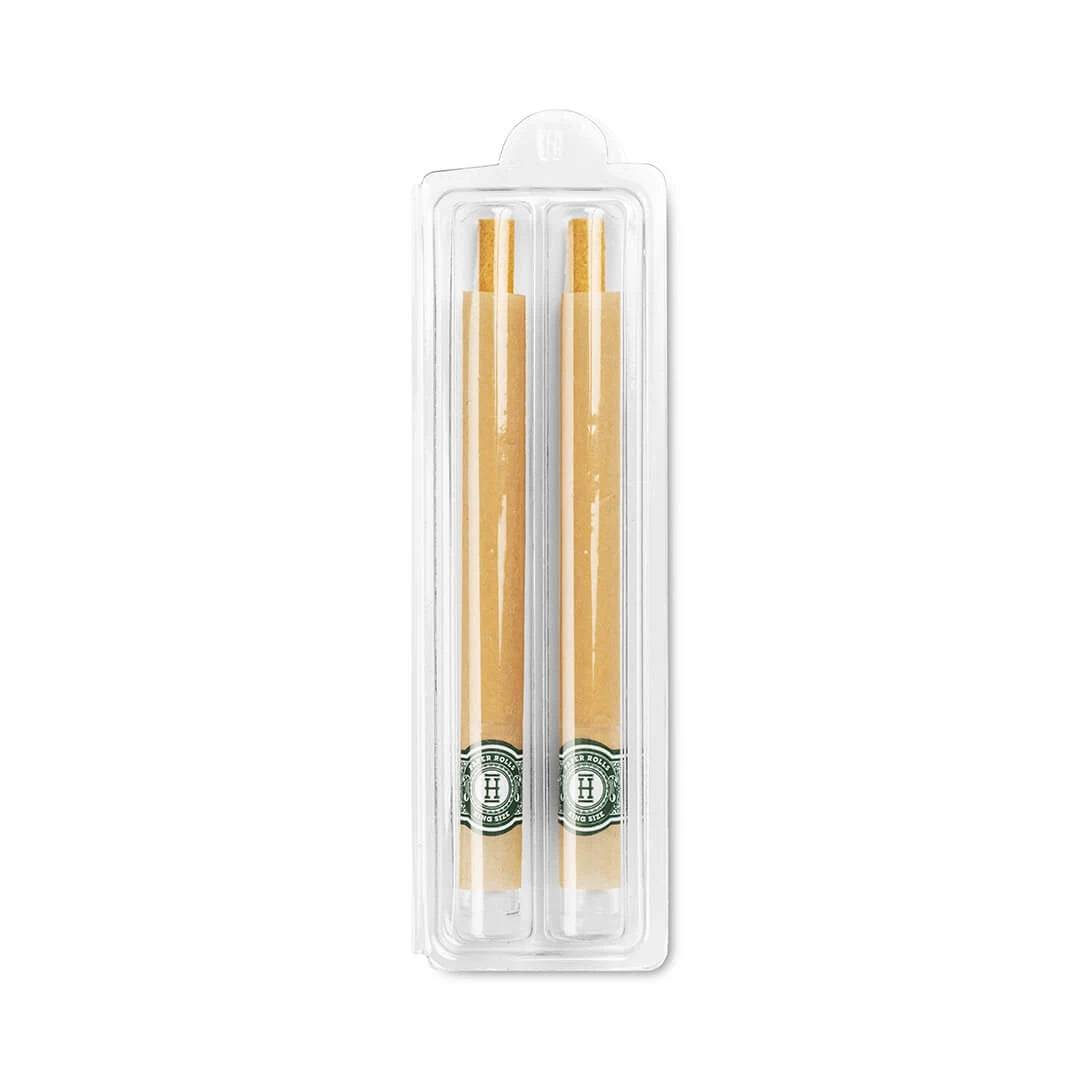 HEMPER PreRolled KS Glass Tip Brown | 2 King Size Cones mit Glas-Tip