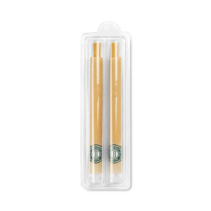 HEMPER PreRolled KS Glass Tip Brown | 2 King Size Cones mit Glas-Tip