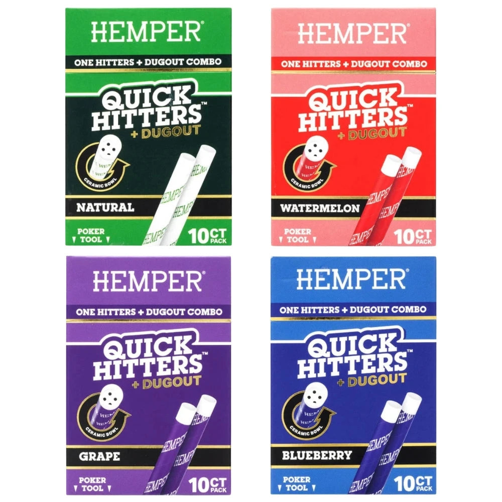 Hemper Quick Hitters - 4 Sorten (10 Stück)