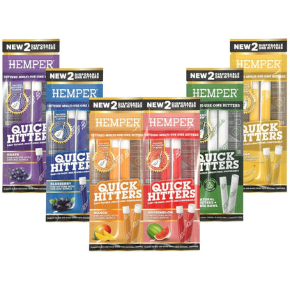 HEMPER Quick Hitters One Hitter mit Terpen-Aroma | 2 Stück