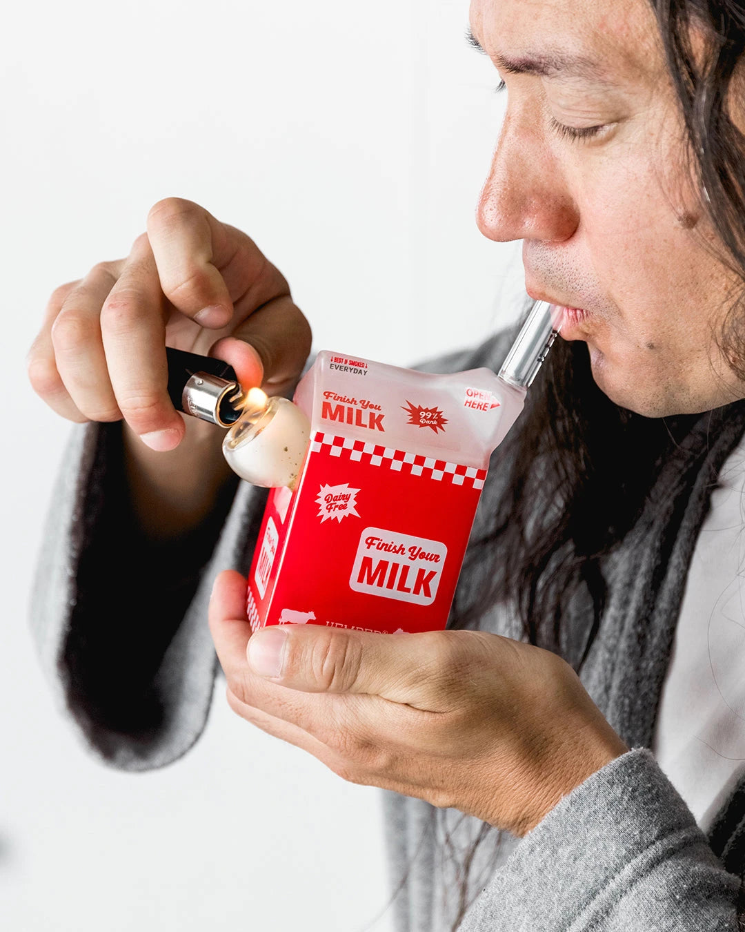 Hemper Weedies Milk Carton Bong Hemper
