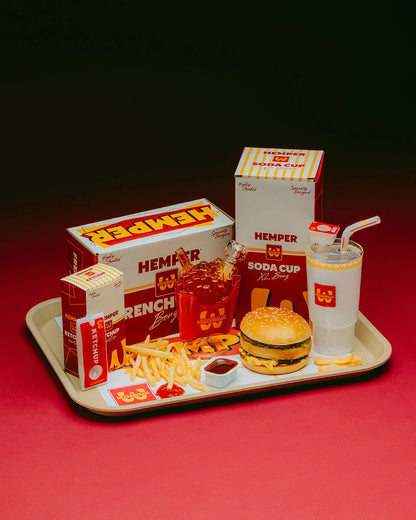 Hemper Weedonald's Ketchup Packet Handpipe Hemper