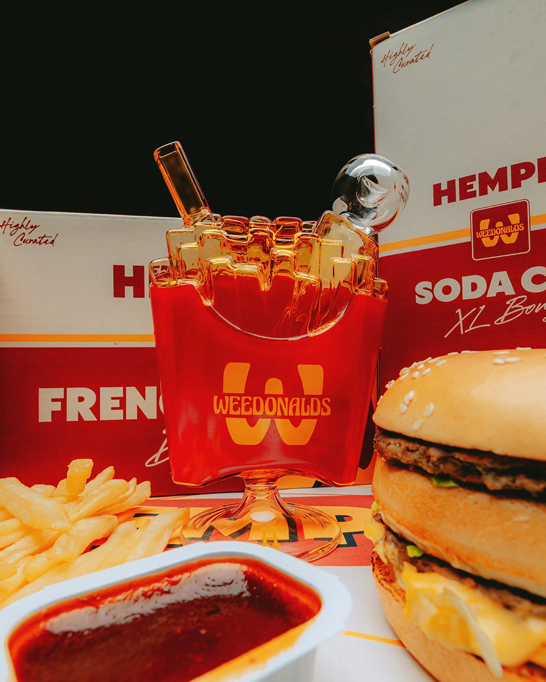 Hemper Weedonald's French Fry Bong Hemper