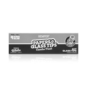 Hemper White Paper KSS + 10mm Glas Tips