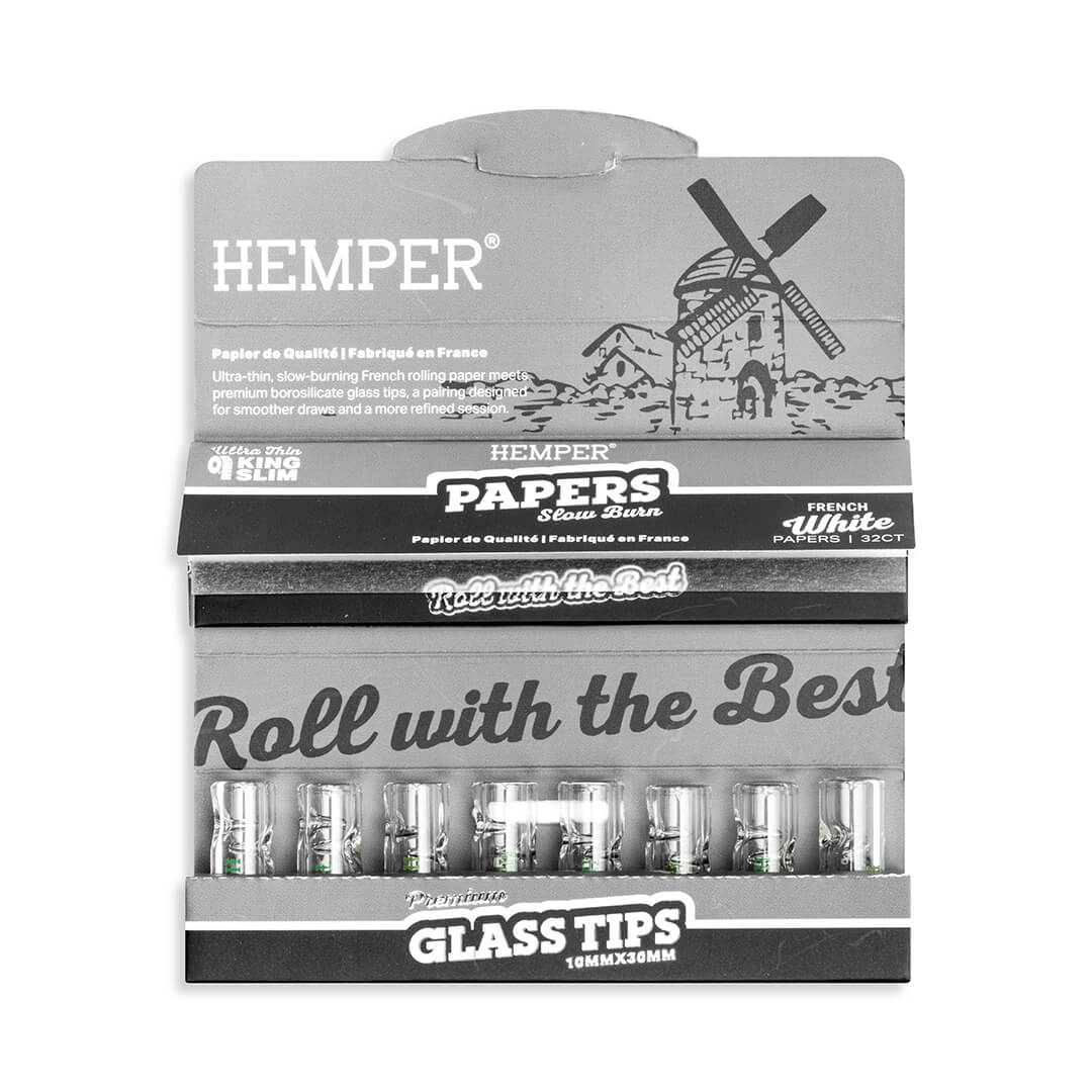 Hemper White Paper KSS + 10mm Glas Tips