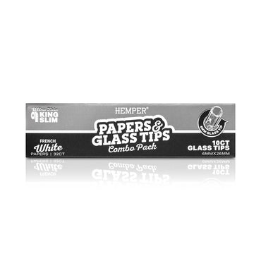 Hemper White Paper KSS + 6mm Glas Tips