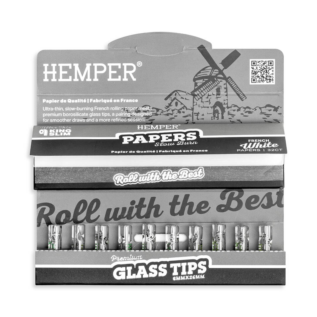 Hemper White Paper KSS + 6mm Glas Tips