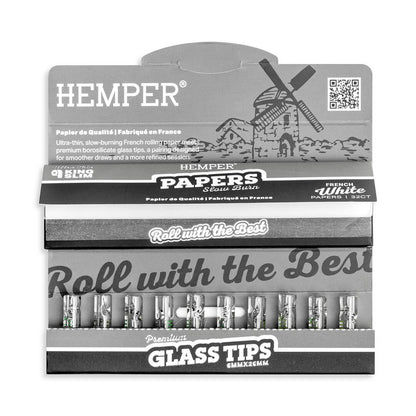 Hemper White Paper KSS + 6mm Glas Tips