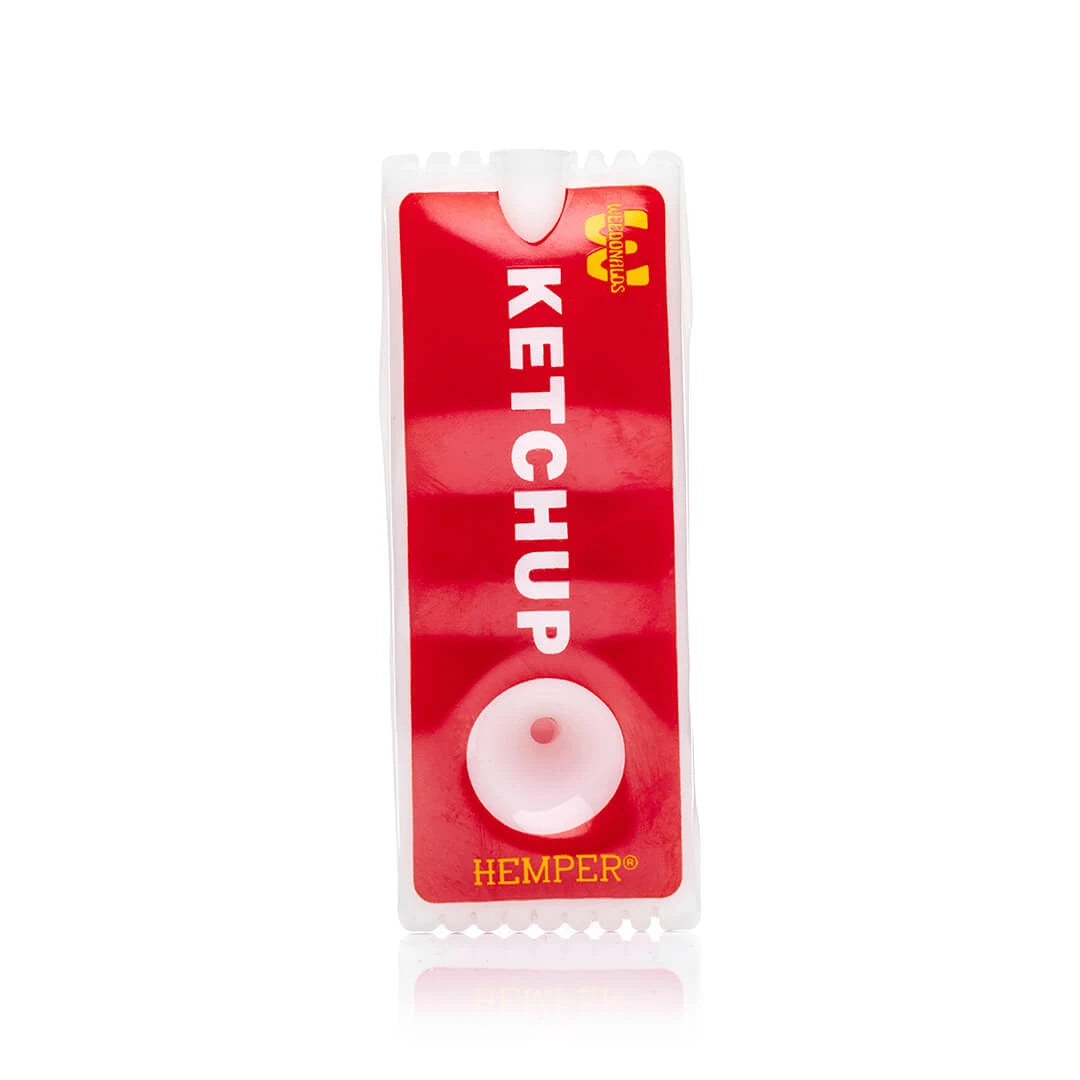 Hemper Weedonald's Ketchup Packet Handpipe Hemper