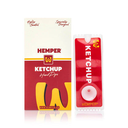Hemper Weedonald's Ketchup Packet Handpipe Hemper