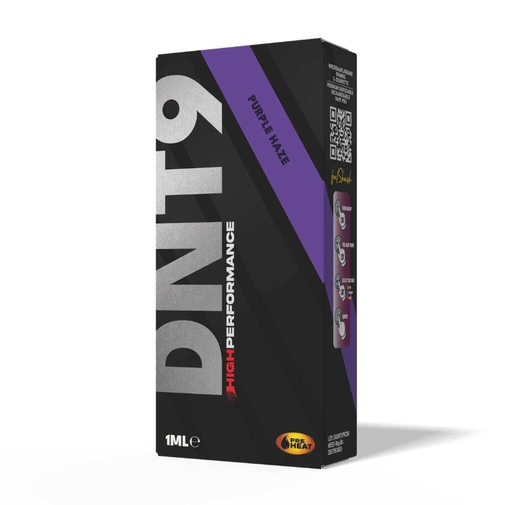 High Performance DNT-9 Vape 1 ml - 10 Sorten