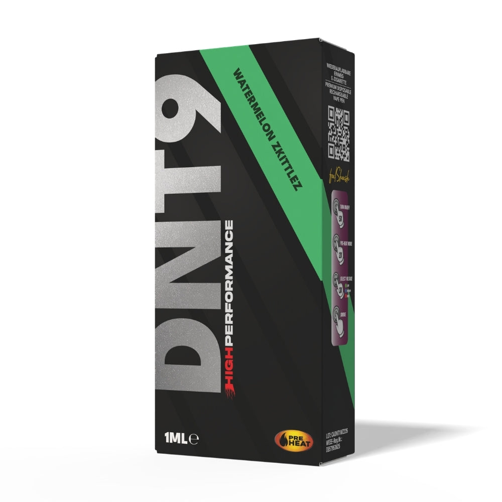 High Performance DNT-9 Vape 1 ml - 10 Sorten