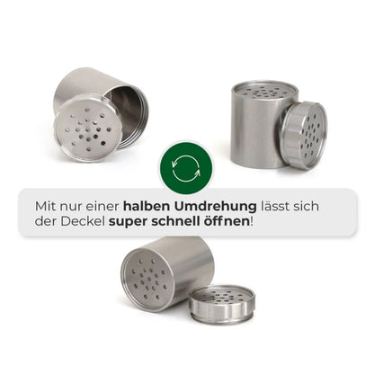 Hizen - Kapseln aus Edelstahl 3 Stück