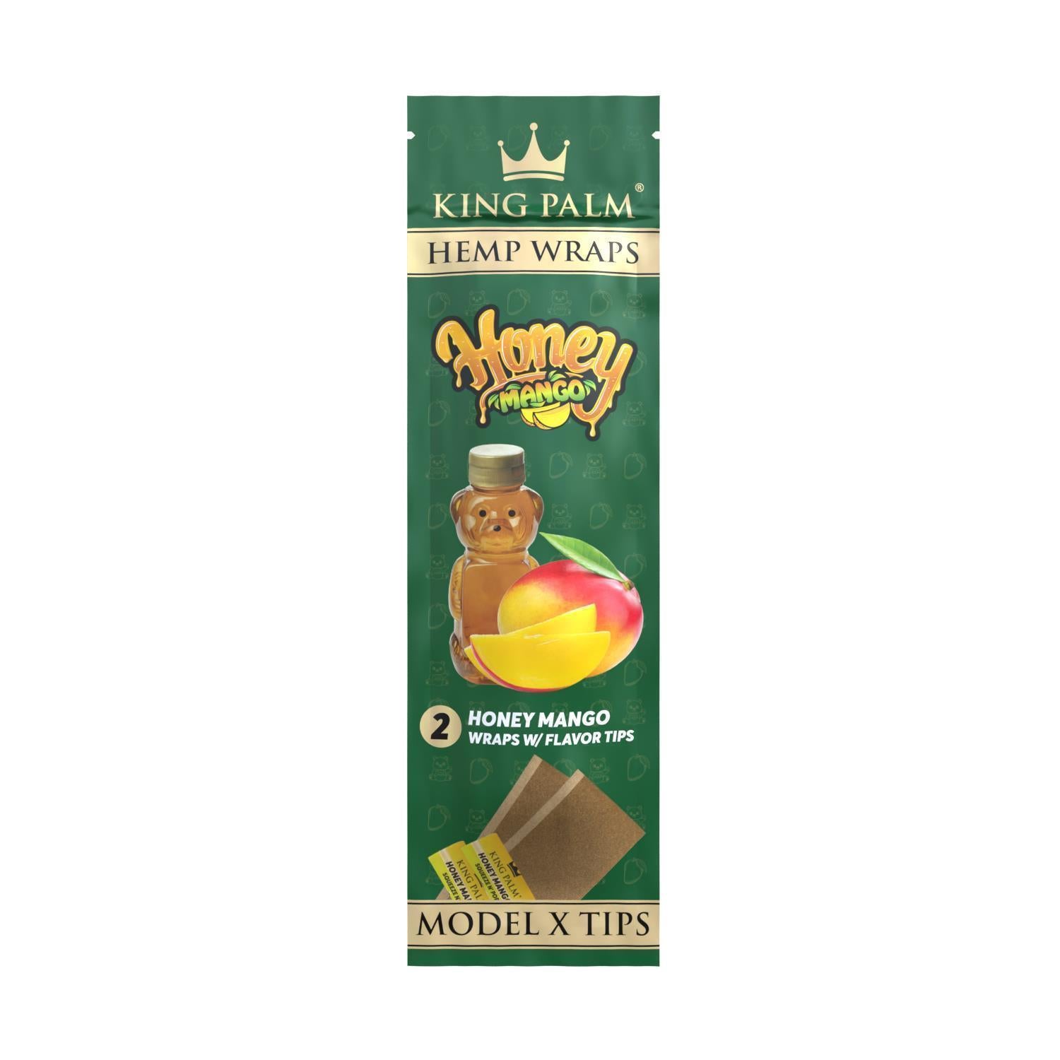 King Palm Hemp Wraps + Tips (2 Stück)