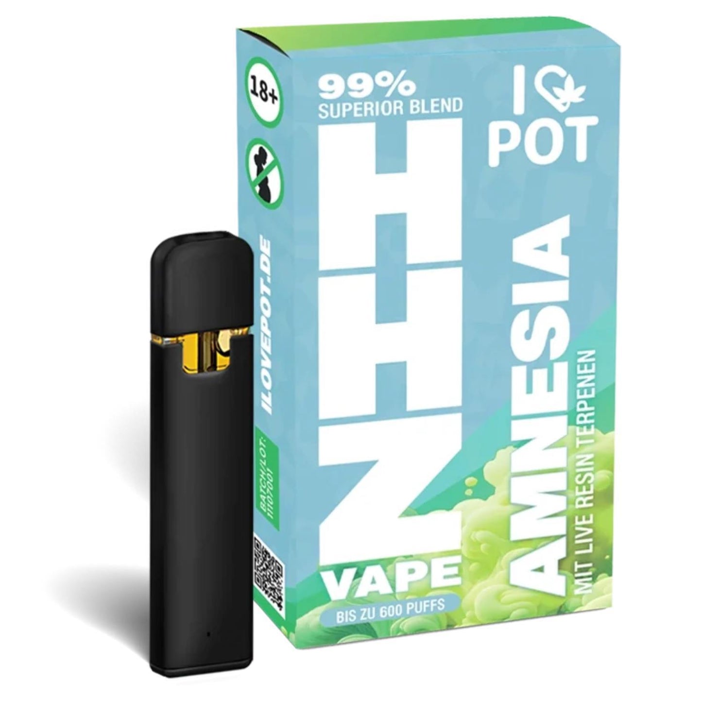 I LOVE POT 99% HHZ Superior Blend  Einweg Vape