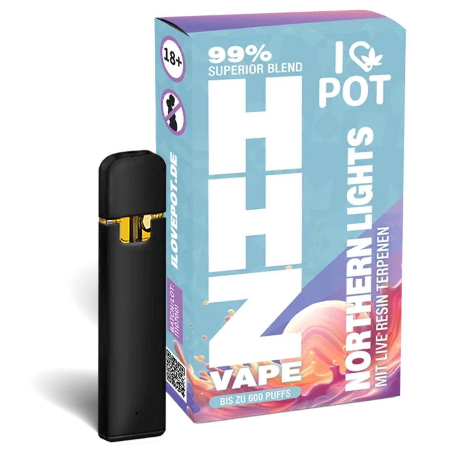 I LOVE POT 99% HHZ Superior Blend  Einweg Vape