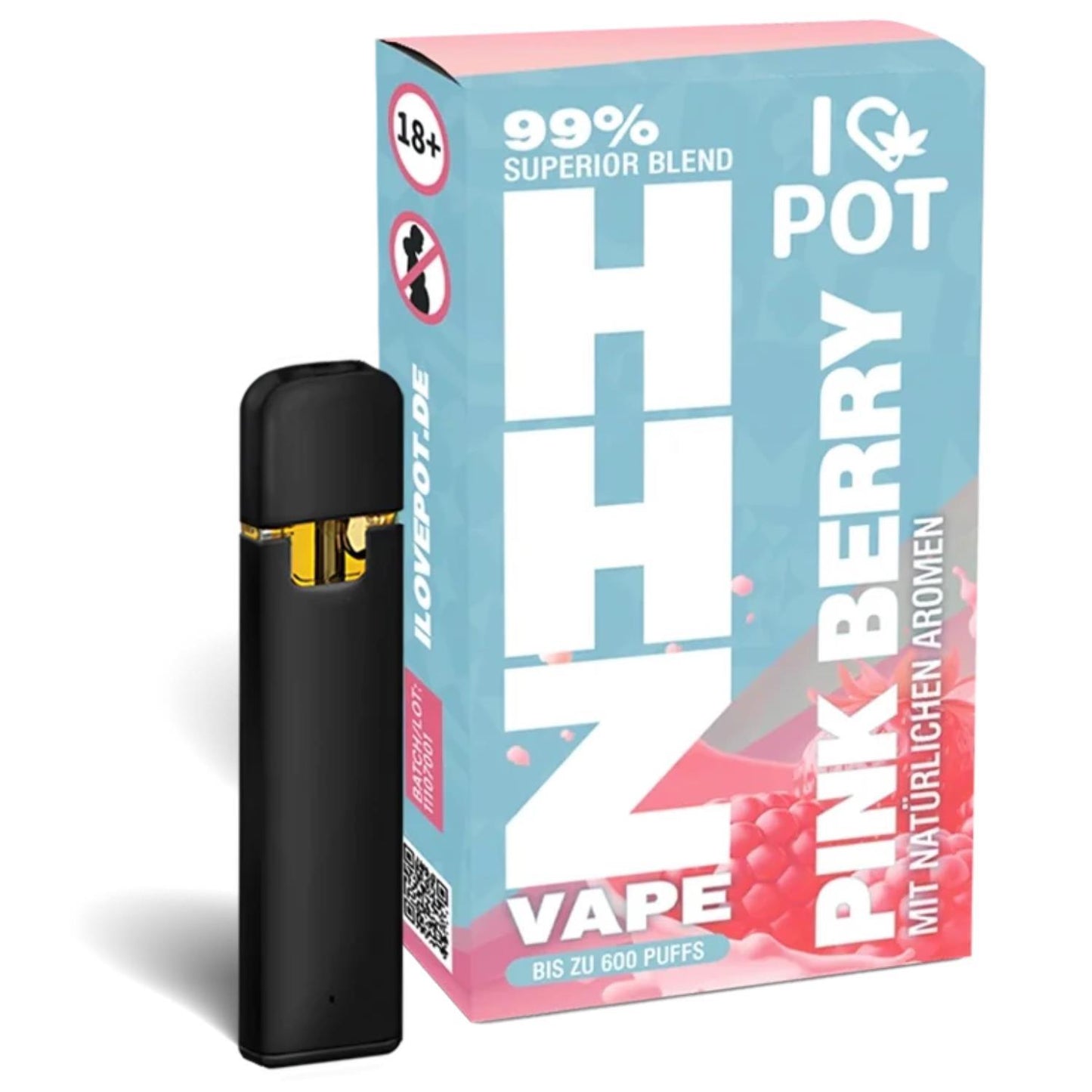 I LOVE POT 99% HHZ Superior Blend  Einweg Vape