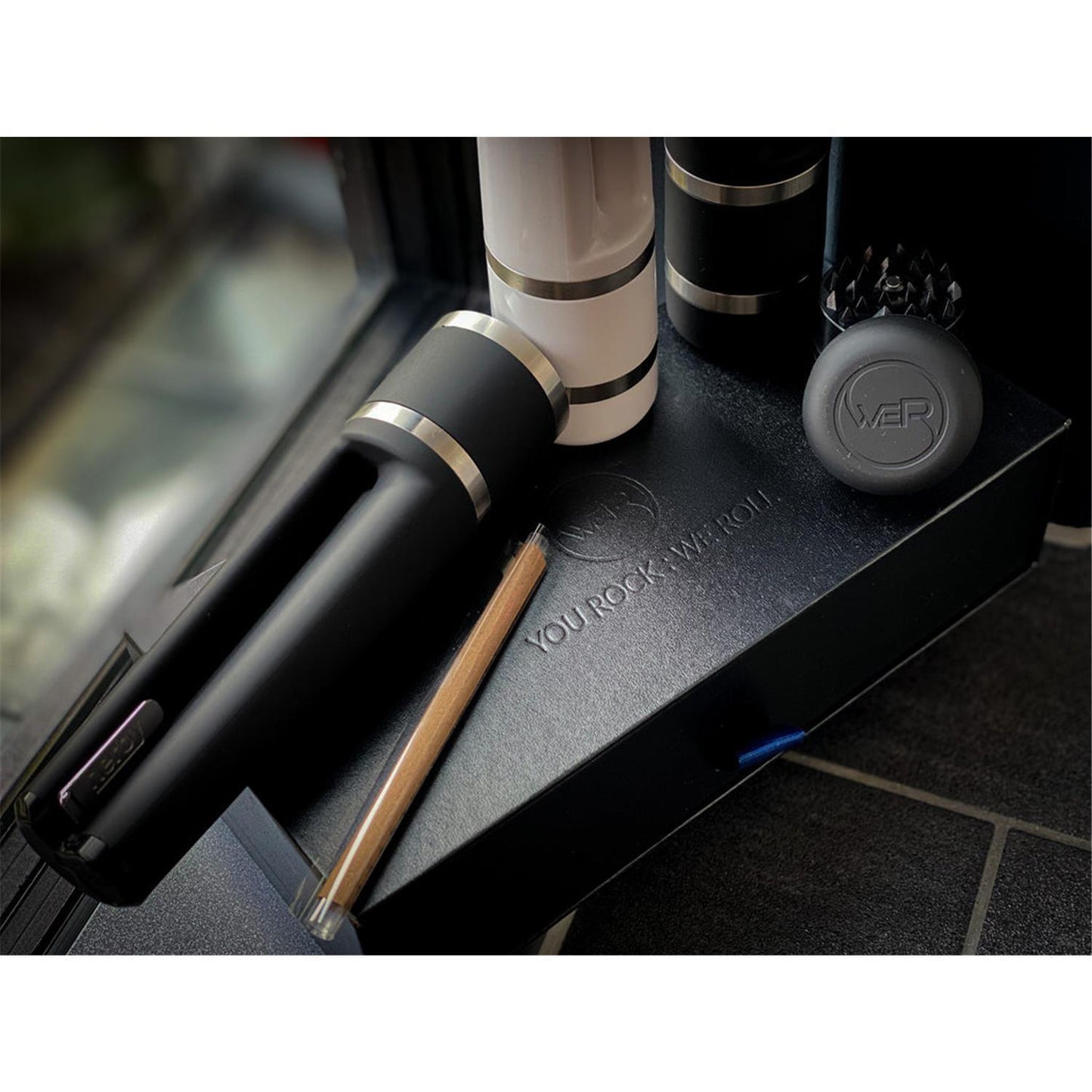 weR herby ALL-IN-ONE ROLLER black - Cone-Drehmaschine