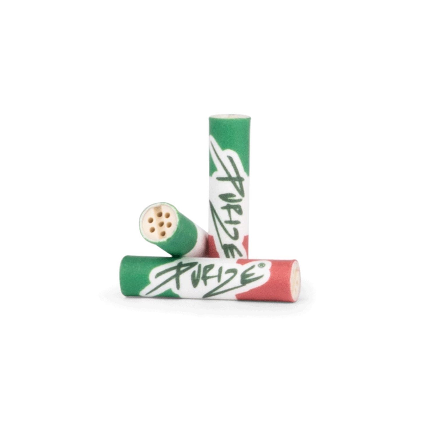PURIZE Aktivkohlefilter XTRA Slim 6mm ITALY (50 Stück)