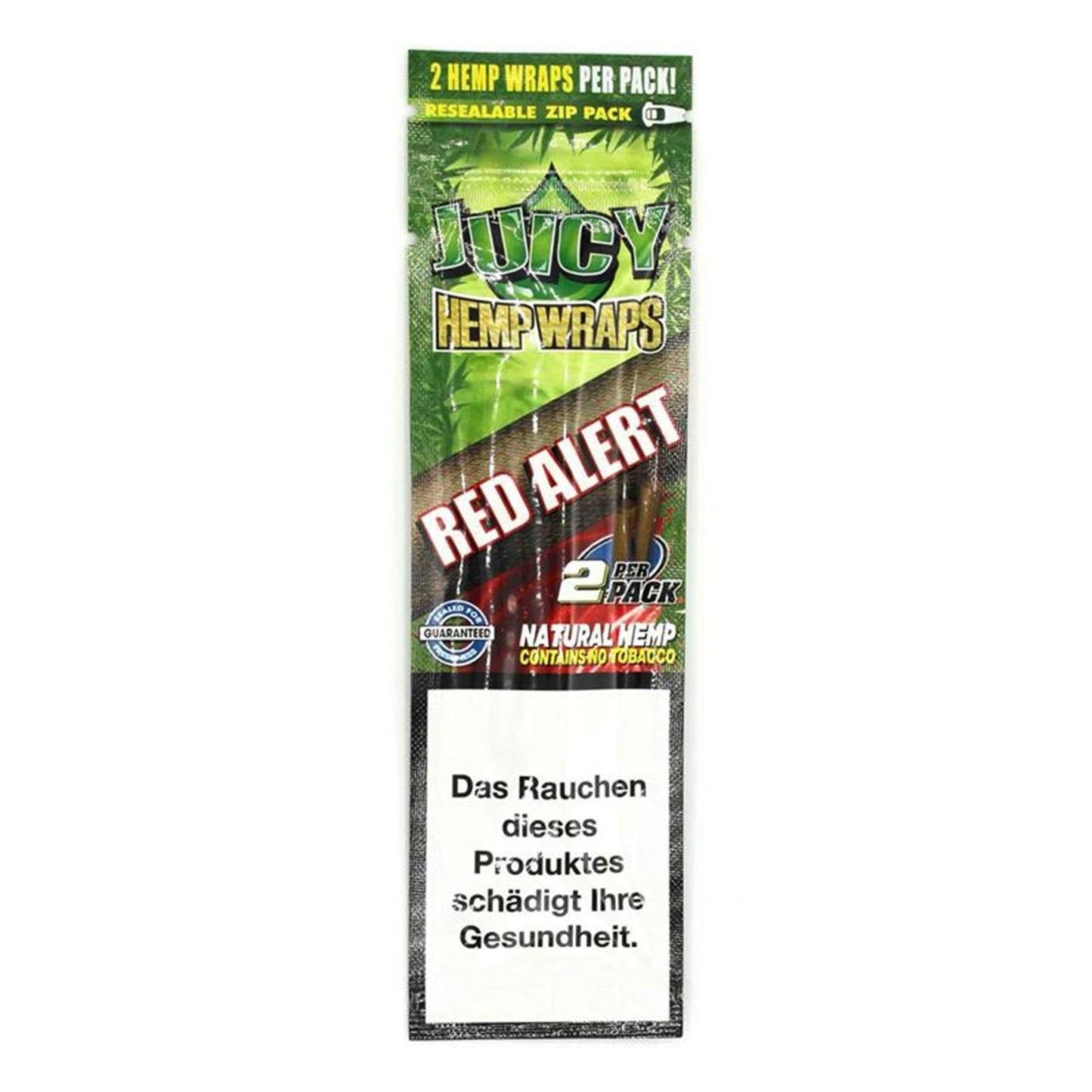 Juicy Jays Hemp Wraps Red Alert 2er Pack