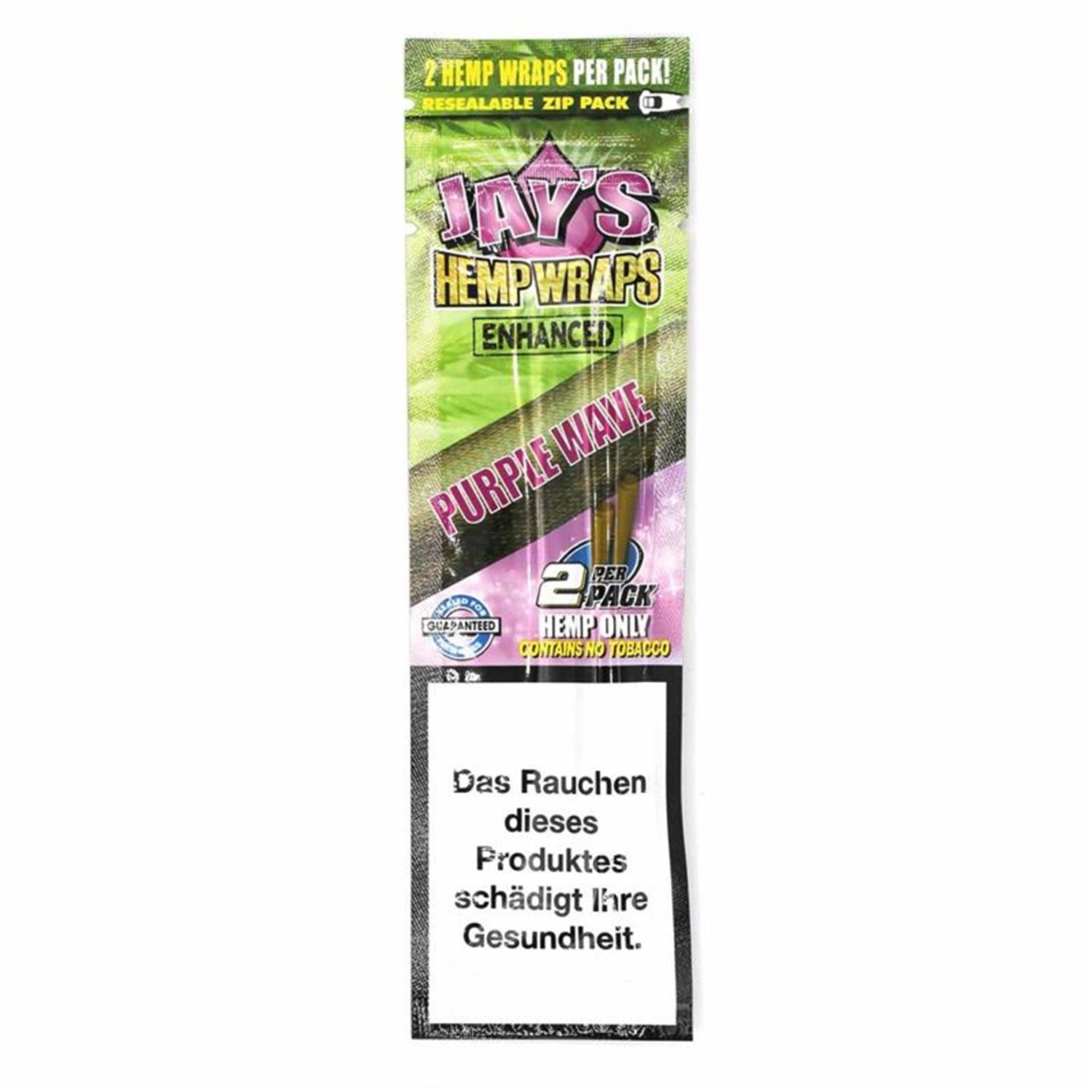 Juicy Jays Hemp Wraps Purple Wave 2er Pack