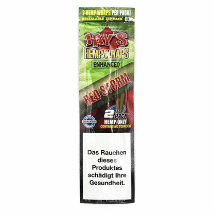 Juicy Jays Hemp Wraps Red Storm 2er Pack