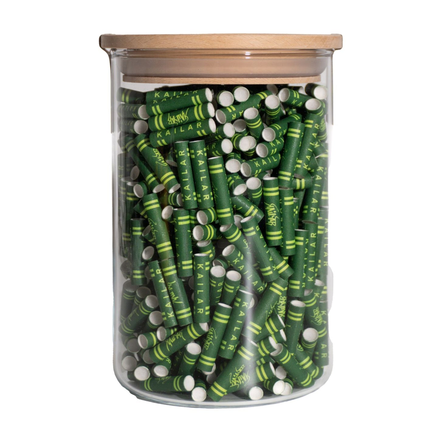 Kailar Aktivkohlefilter Cellulose Slim 6mm 500er Glas