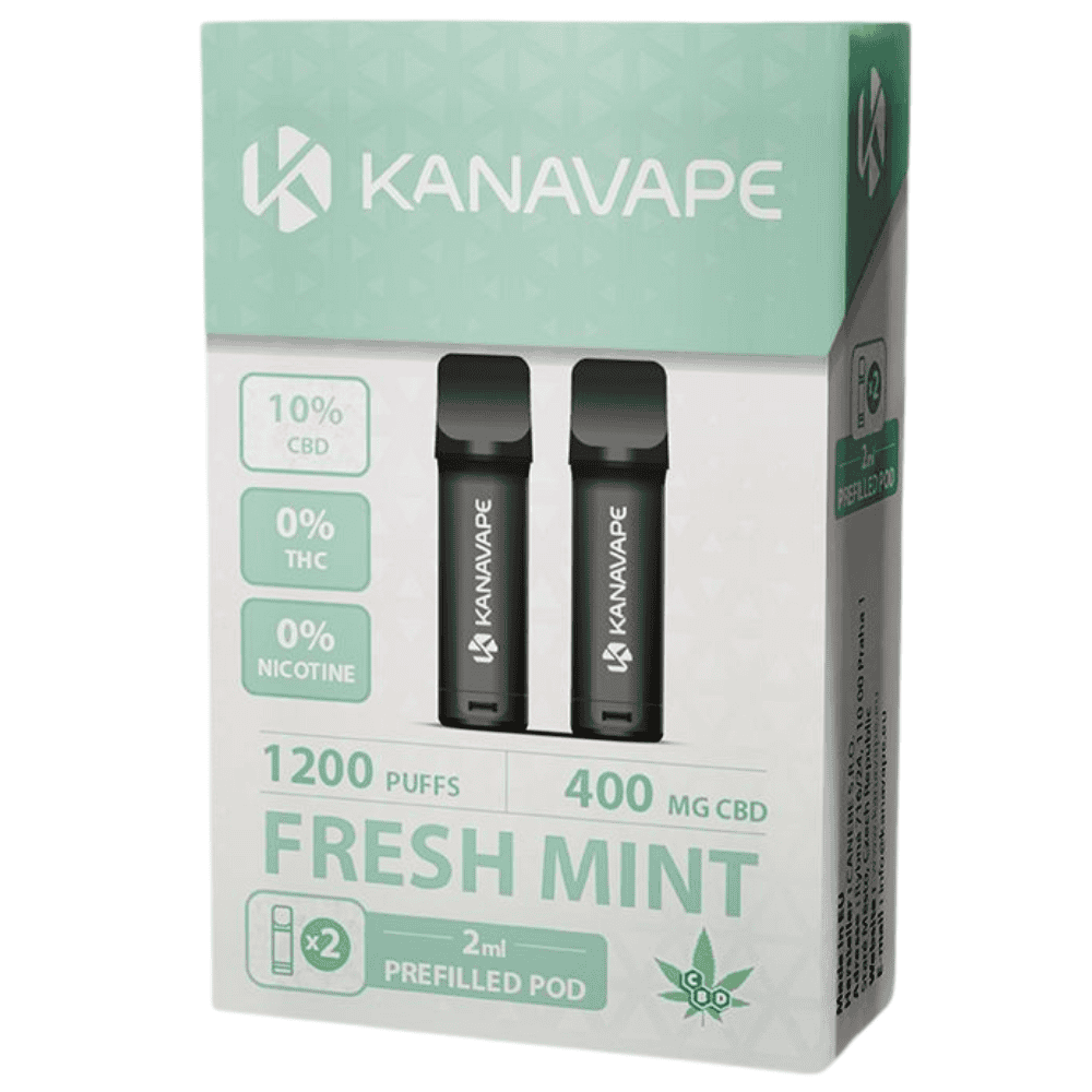 Kanavape CBD Pod 10% 400mg (2 Stück) - verschiedene Sorten
