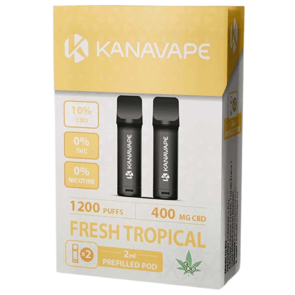 Kanavape CBD Pod 10% 400mg (2 Stück) - verschiedene Sorten