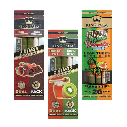 King Palm King Size (2 Stück) - Flavored