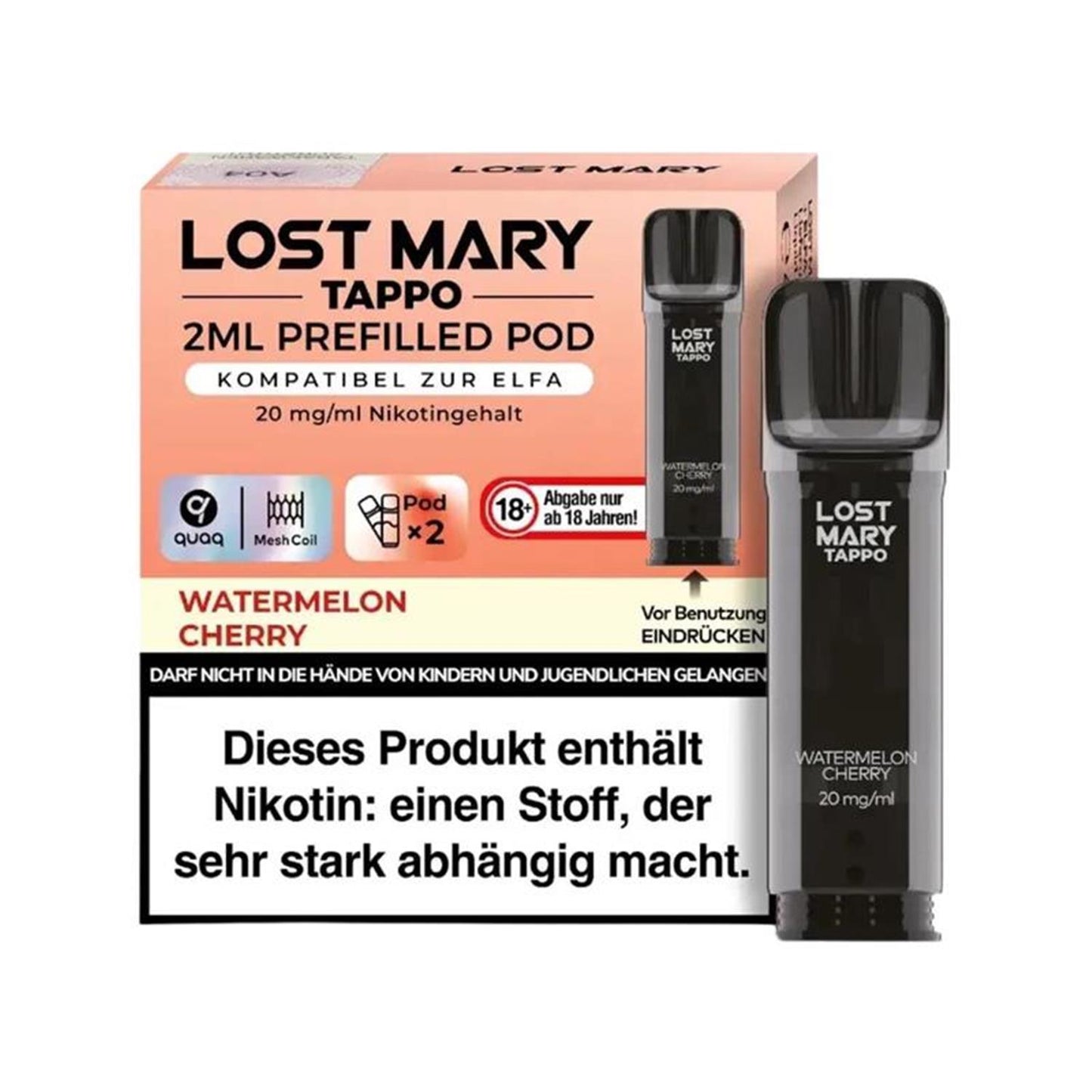 Lost Mary Tappo Pod 2er Pack 20mg/ml - verschiedene Sorten