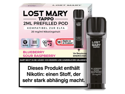 Lost Mary Tappo Pod 2er Pack 20mg/ml - verschiedene Sorten