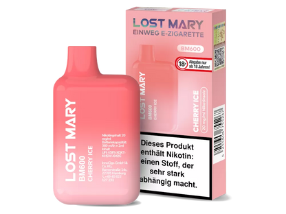 Lost Mary BM600 20mg/ml Nikotin - verschiedene Sorten
