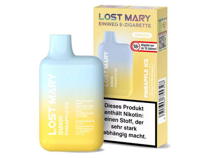 Lost Mary BM600 20mg/ml Nikotin - verschiedene Sorten