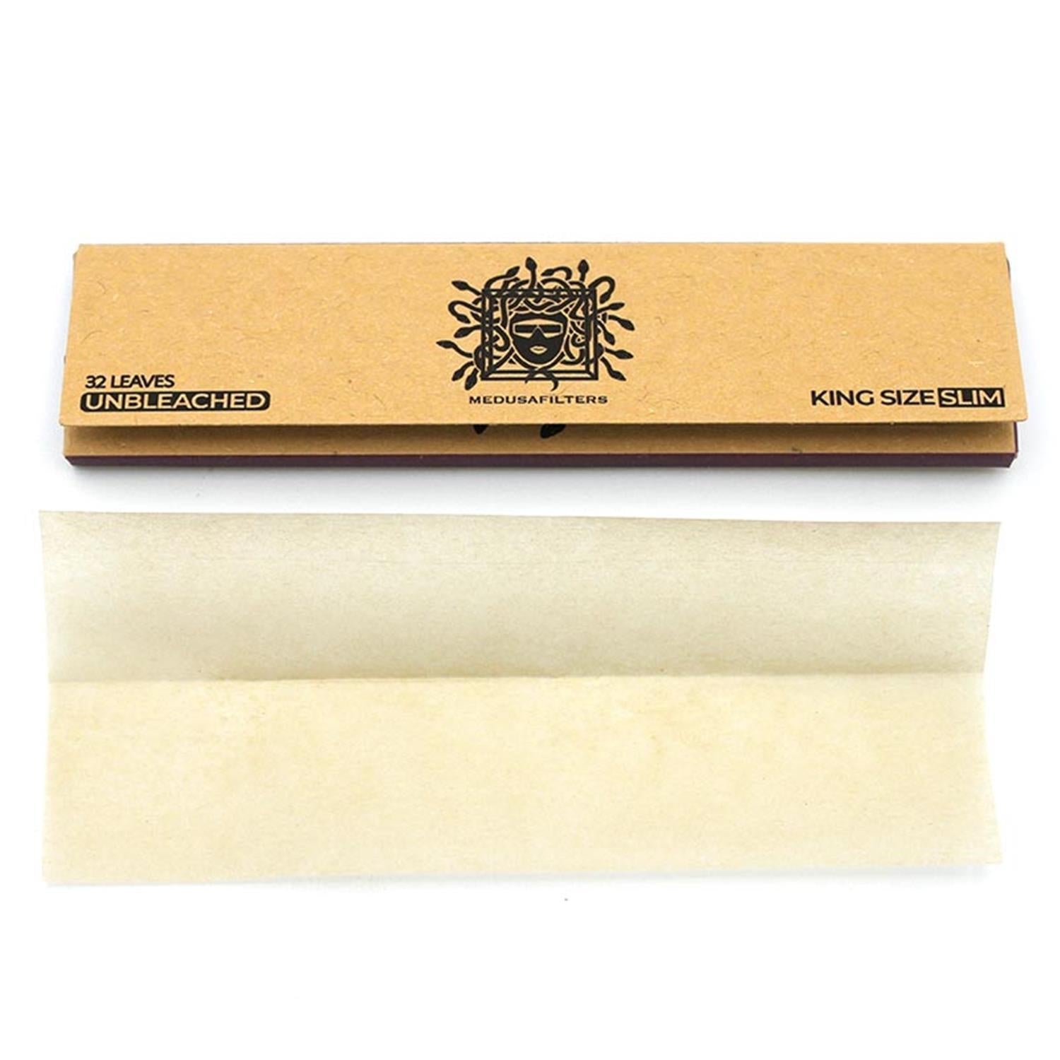 Medusafilters Papers King Size Slim unbleached
