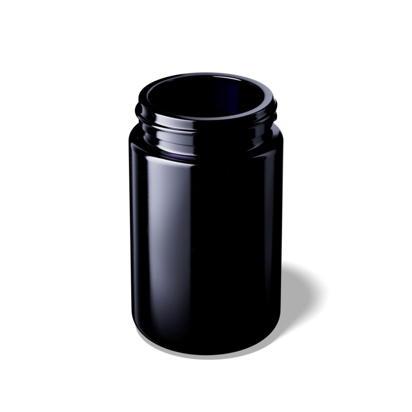Miron Violettglas 100 ml Weithalsglas "Saturn" mit Deckel