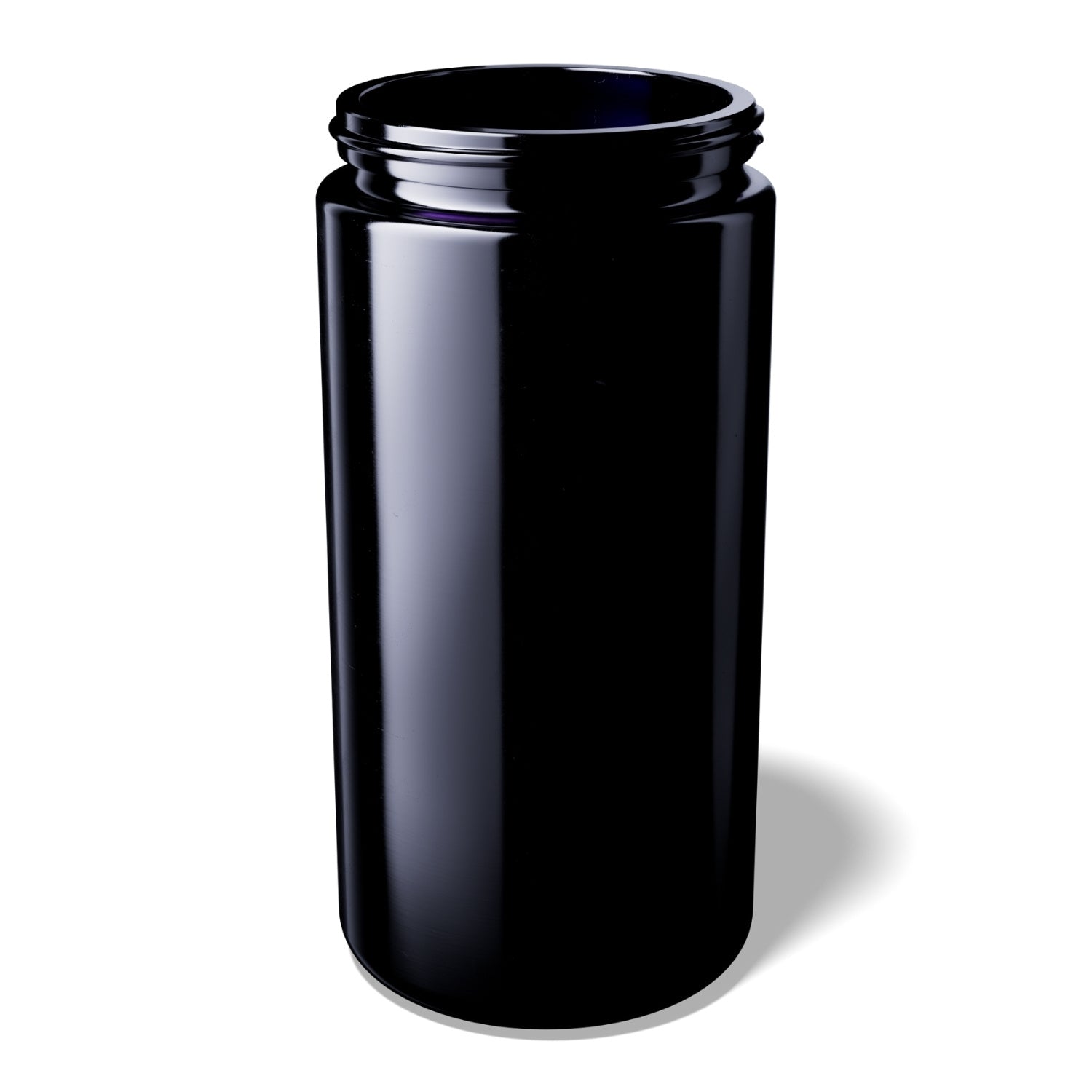 Miron Violettglas 1000 ml Weithalsdose "Saturn" mit Deckel
