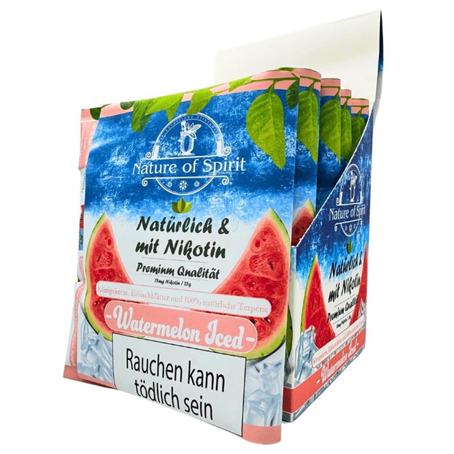 Nature of Spirit Watermelon 25 g - mit Nikotin (18mg/25g)