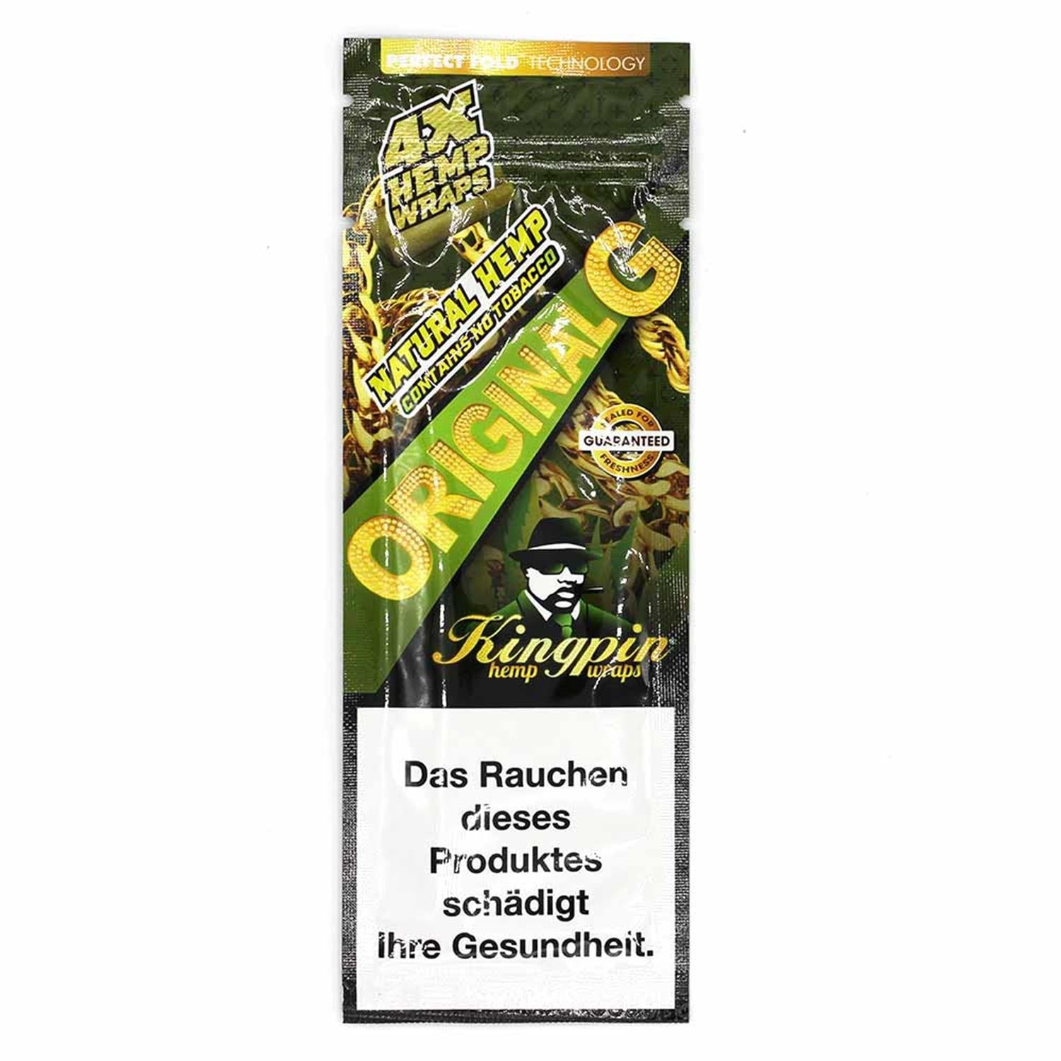 Kingpin Hemp Wraps Original G - 4x