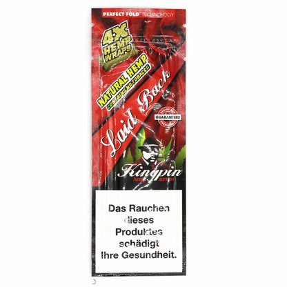 Kingpin Hemp Wraps Laid Back - 4x