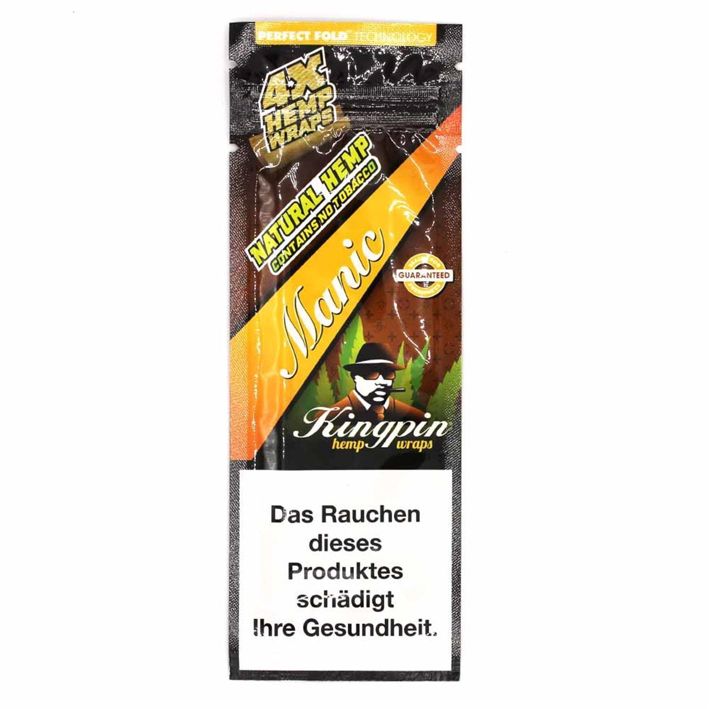 Kingpin Hemp Wraps Manic - 4x