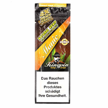 Kingpin Hemp Wraps Manic - 4x
