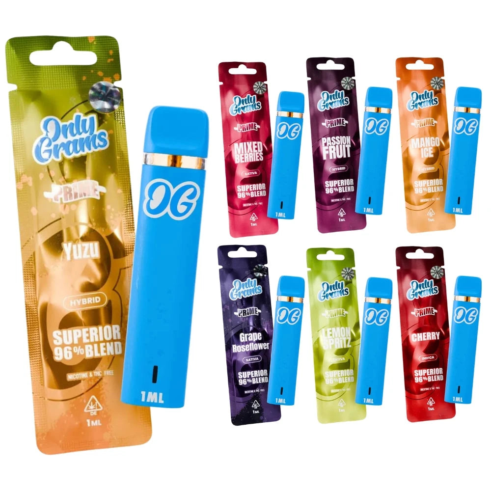 OnlyGrams Prime Superior 96% Vape 1ml OnlyGrams